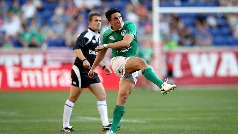 2017 Summer Tour, Red Bull Arena, New Jersey, USA 10/6/2017.USA vs Ireland.Joey Carbery of Ireland.Mandatory Credit ..INPHO/Ryan Byrne