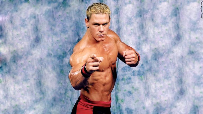 A fresh faced John Cena spent almost two years in Ohio Valley Wrestling before being called up to WWE.