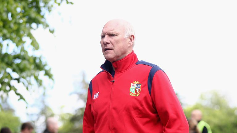 John Spencer was in Auckland on Thursday night with the Lions backroom staff