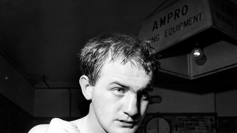 Johnny Caldwell, the unbeaten Belfast boxer, who meets Eder Jofre of Brazil, in Sao Paulo, Brazil for the undisputed World Bantamweight Championship.