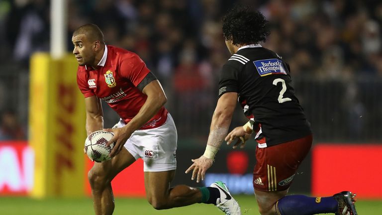 Jonathan Joseph will be back in Lions action on Tuesday morning