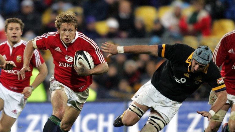 Jonny Wilkinson went on two Lions tours - in 2001 and 2005