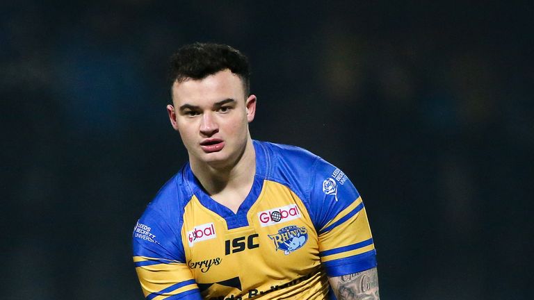 20/01/17 - Rugby League - Friendly - Leeds Rhinos vs Hull KR - Headingley Carnegie Stadium, Leeds, England - Leeds' Jordan Lilley