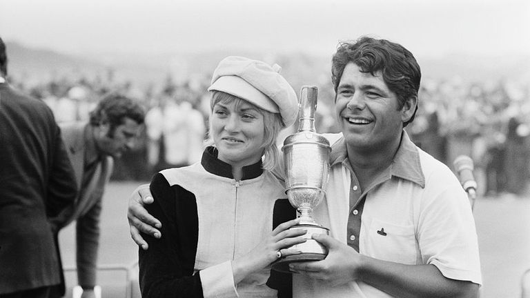 American golfer Lee Trevino wins the British Open Championship at the Royal Birkdale Golf Club in Southport, England, 11th July 1971.