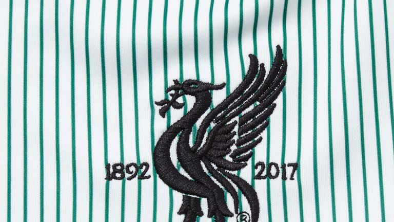 The new kit features an embroidered 125th anniversary commemorative crest