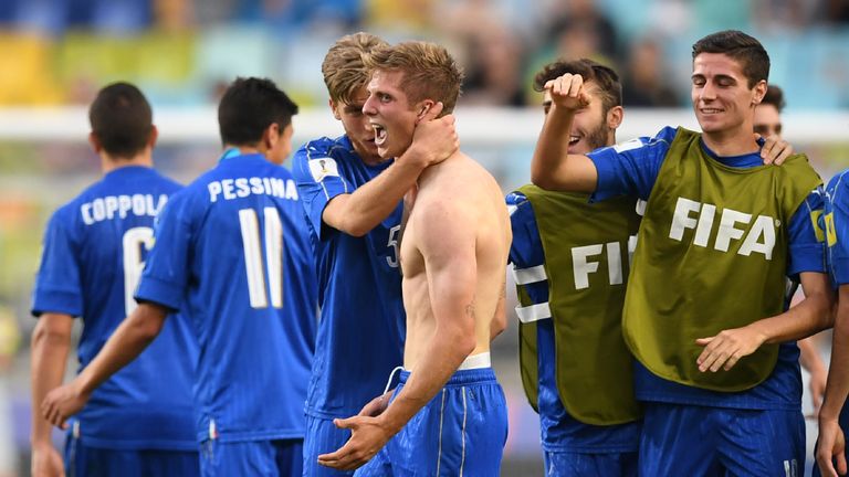 Luca Vido scored the extra-time winner against Zambia