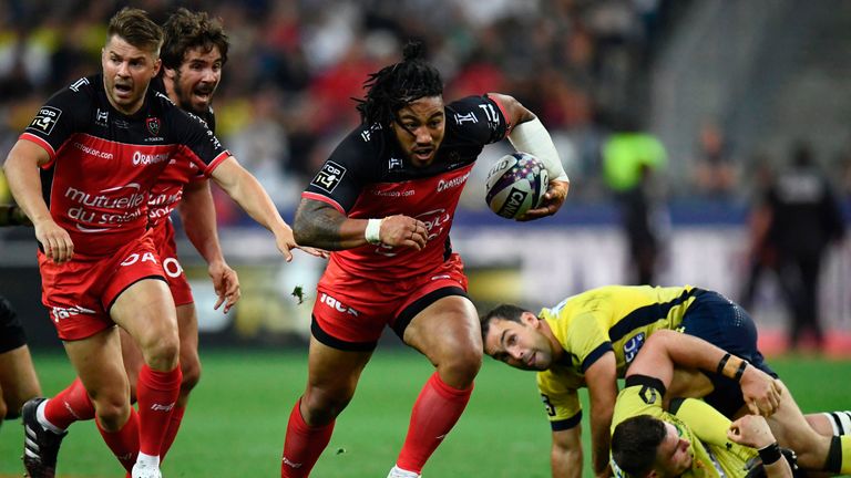 Ma'a Nonu caused Clermont Auvergne issues all night at the Stade de France