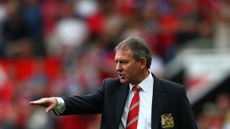 Former Manchester United player Bryan Robson