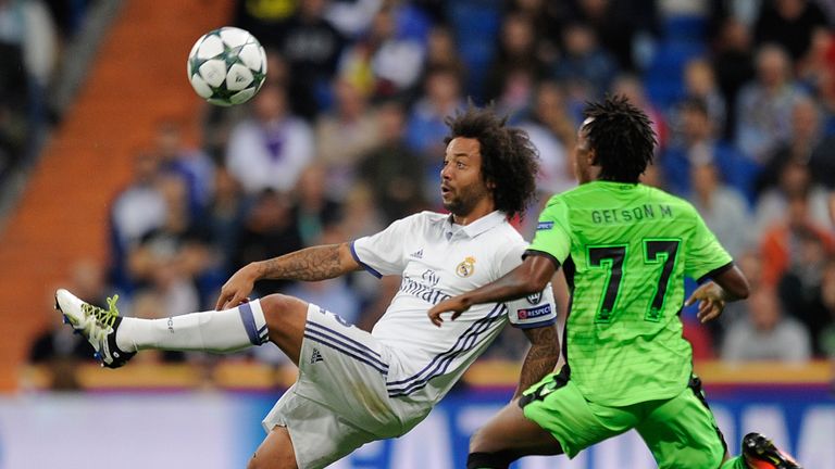 Gelson Martins was impressive against Real Madrid left-back Marcelo in the Champions League group stage