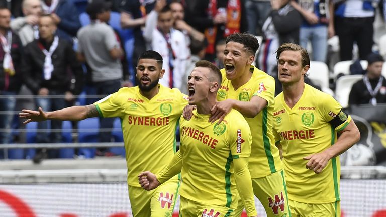 Nantes finished seventh in Ligue 1 last season with 14 wins