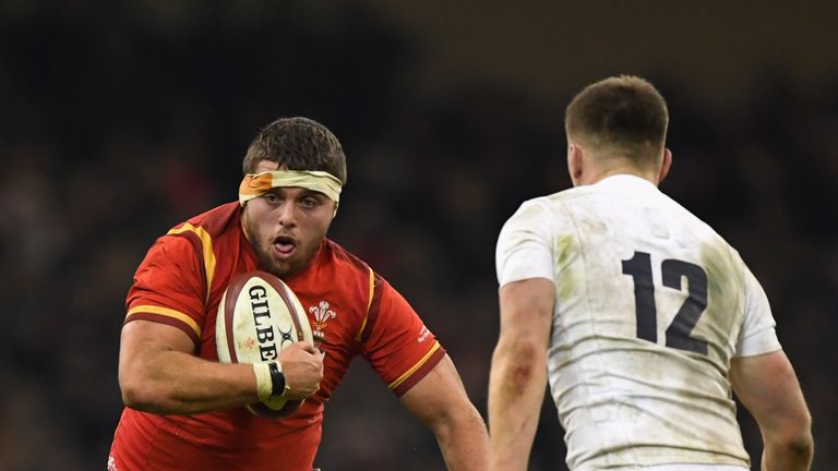 CARDIFF, WALES - FEBRUARY 11: Nicky Smith of Wales in action during the RBS Six Nations match between Wales and England at Principality Stadium on February