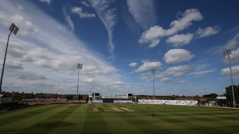 NORTHAMPTON, ENGLAND - JUNE 03:  A general view during the One Day International match between England Lions and SouthAfrica  A at The County Ground on Jun