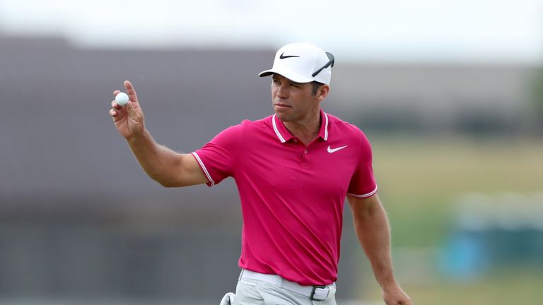 Paul Casey initially performed well at the US Open at Erin Hills