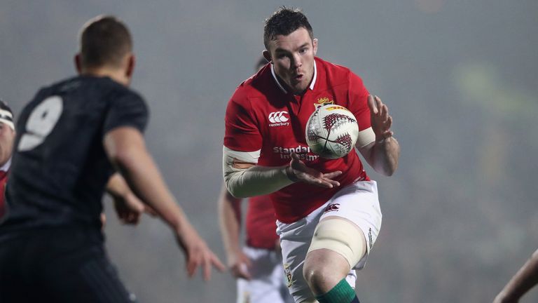  Peter O'Mahony in action for the Lions