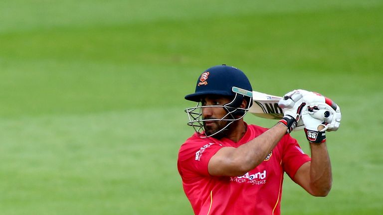 Ravi Bopara of Essex bats during the Royal London One-Day Cup match between Surrey and Essex at The Kia Oval on May 2, 2017