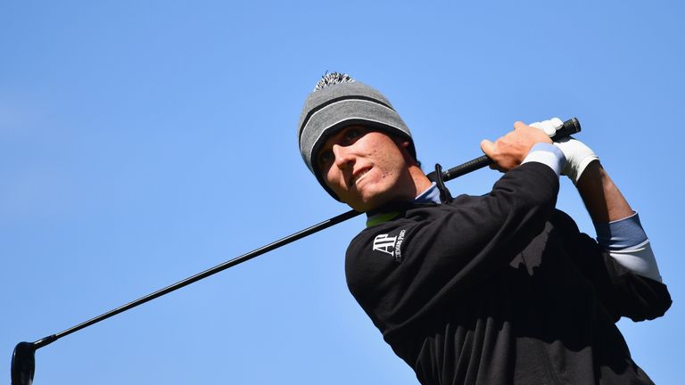 Renato Paratore shares the lead despite being two over after four holes