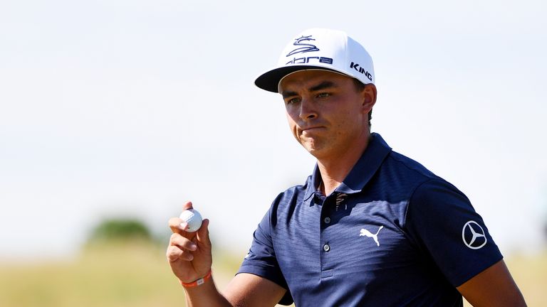 Rickie Fowler is in contention for his first major