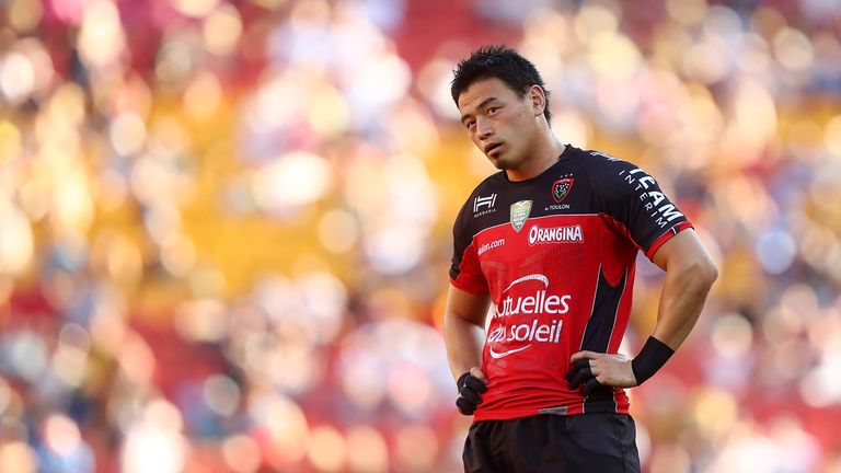 Japan international Ayumu Goromaru, pictured playing for Toulon