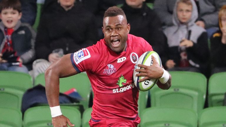 Eto Nabuli scores a try against the Rebels