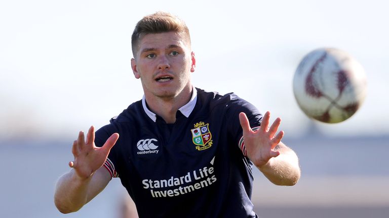 Lions fly-half Owen Farrell