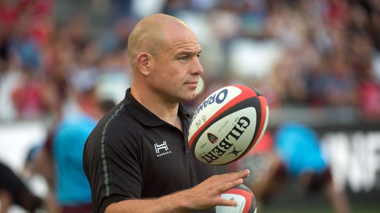 Outgoing Toulon coach Richard Cockerill