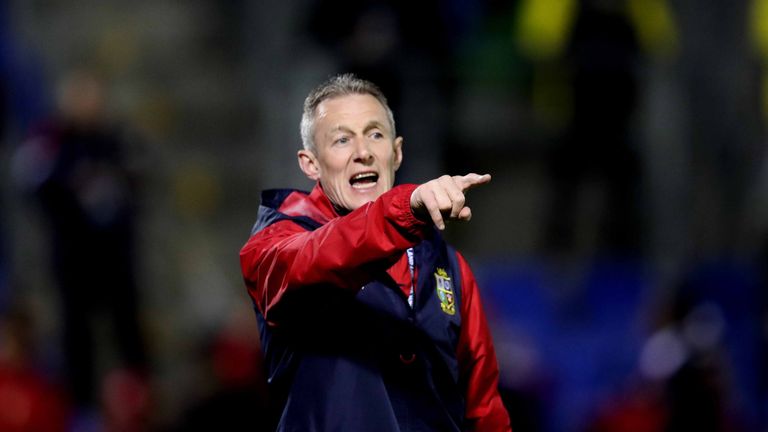 Lions attack coach Rob Howley