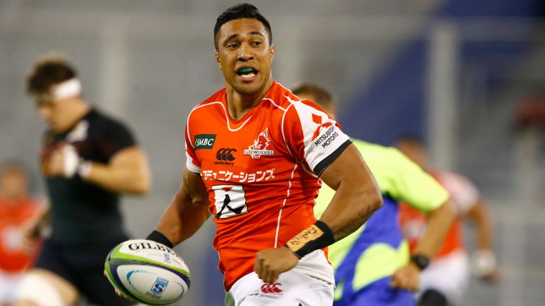 Sunwolves centre William Tupou