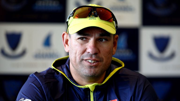 South Africa's head coach  Russell Domingo has returned home