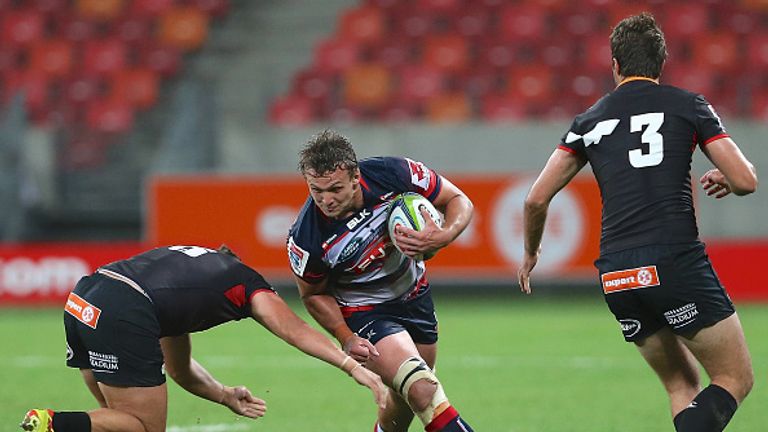 Jake Schatz of Rebels in action during the 2017 Super Rugby match between Southern Kings and Rebels in Port Elizabeth
