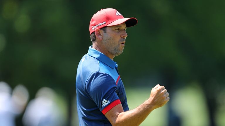 Sergio Garcia made six birdies and kept a bogey off his card on day one