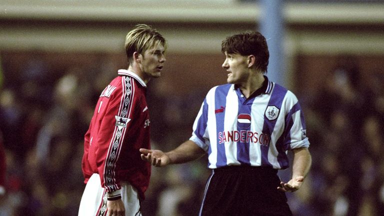 Sheffield Wednesday shocked eventual treble winners Manchester United in 1998