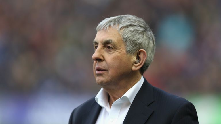 EDINBURGH, SCOTLAND Sir Ian McGeechan, looks on during the RBS Six Nations match between Scotland and France at Murrayfield Stadium