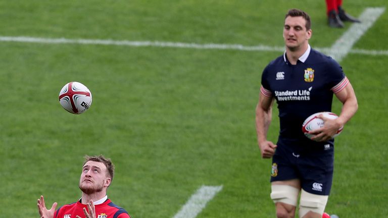 Stuart Hogg will be crucial under the high ball for the Lions