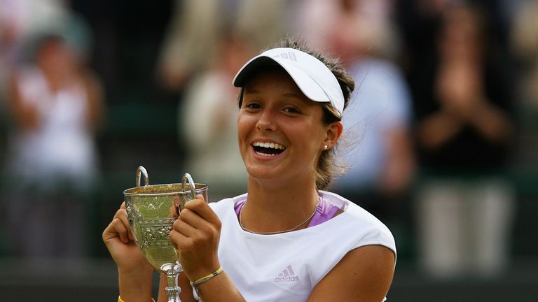 Laura Robson won the Wimbledon girl's singles final in 2008 