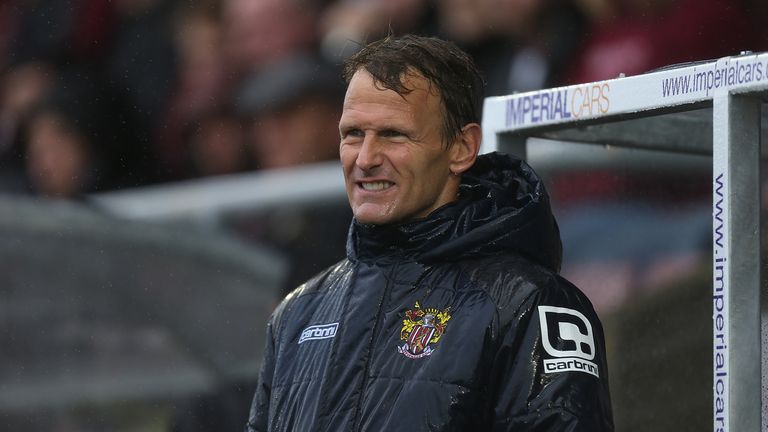 Teddy Sheringham during his time at Stevenage 