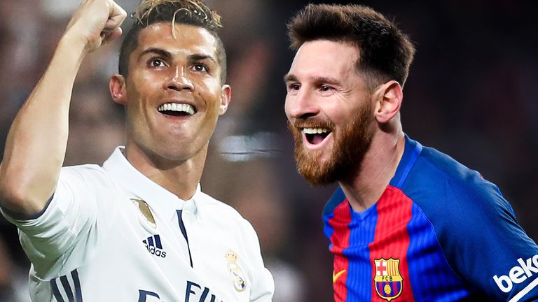 Image result for ronaldo and messi