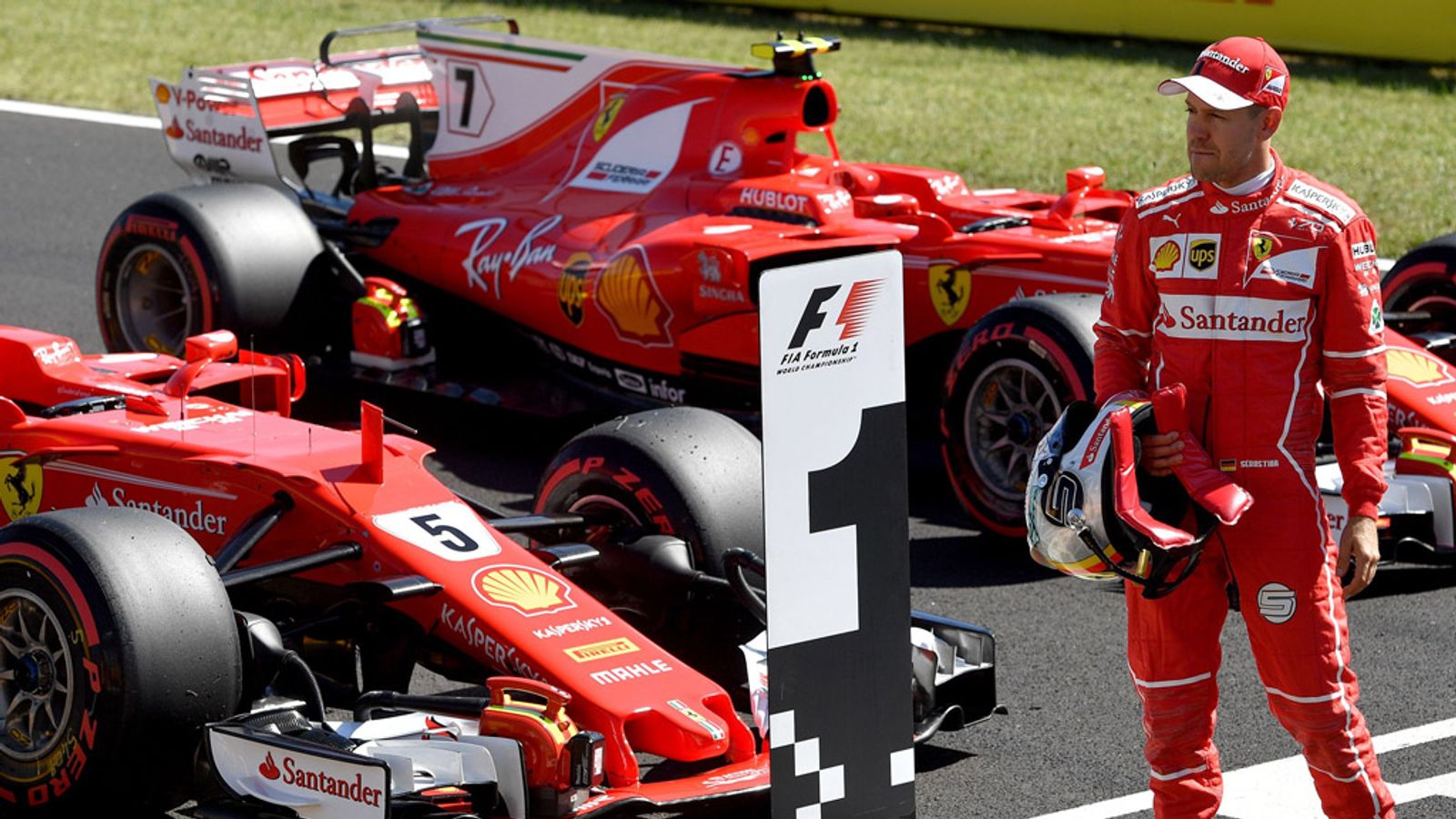 Sebastian Vettel Ferrari Hungarian Gp Front Row Answers Doubters F1 News