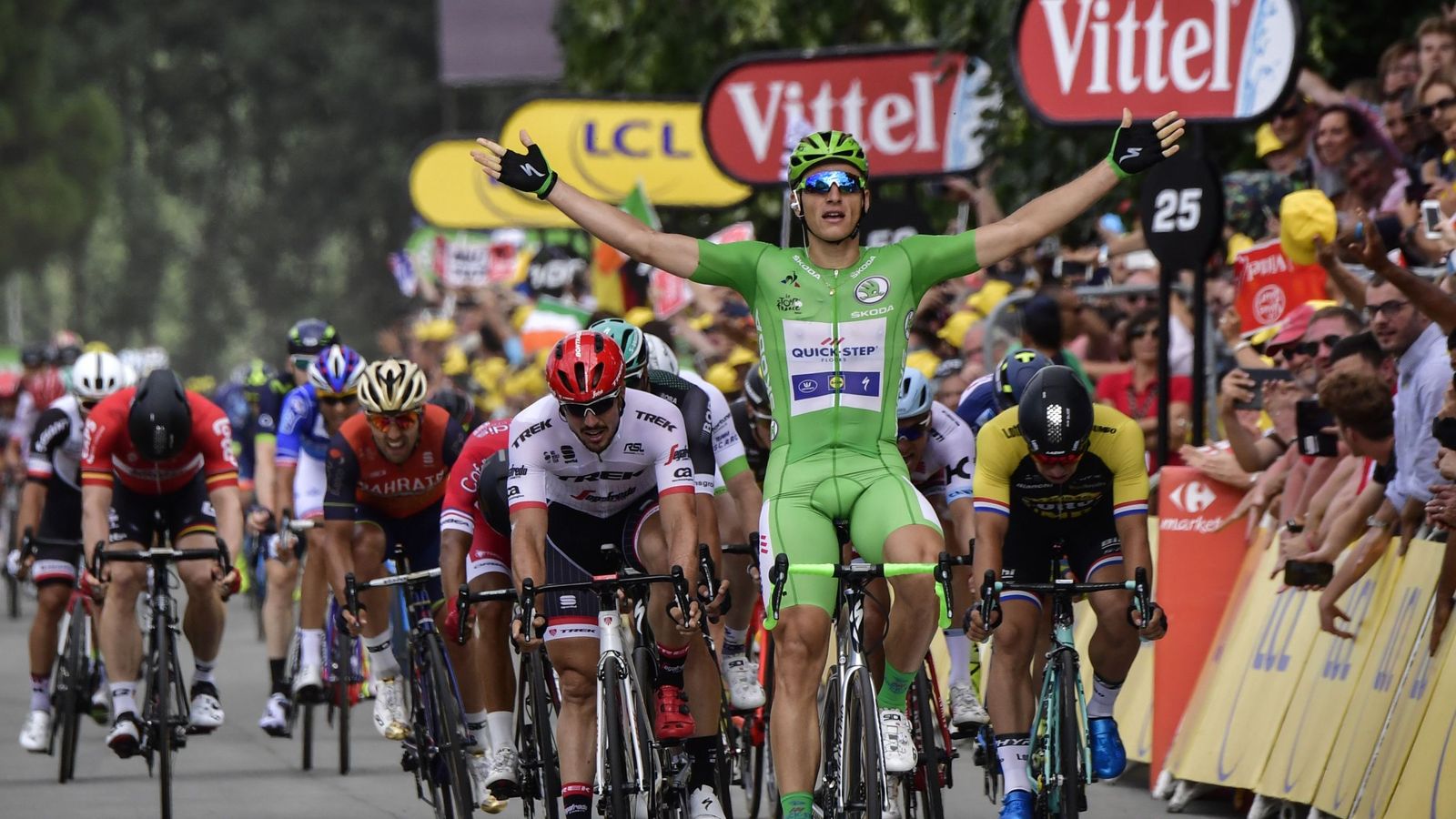 Tour de France Marcel Kittel makes it four stage wins in Bergerac