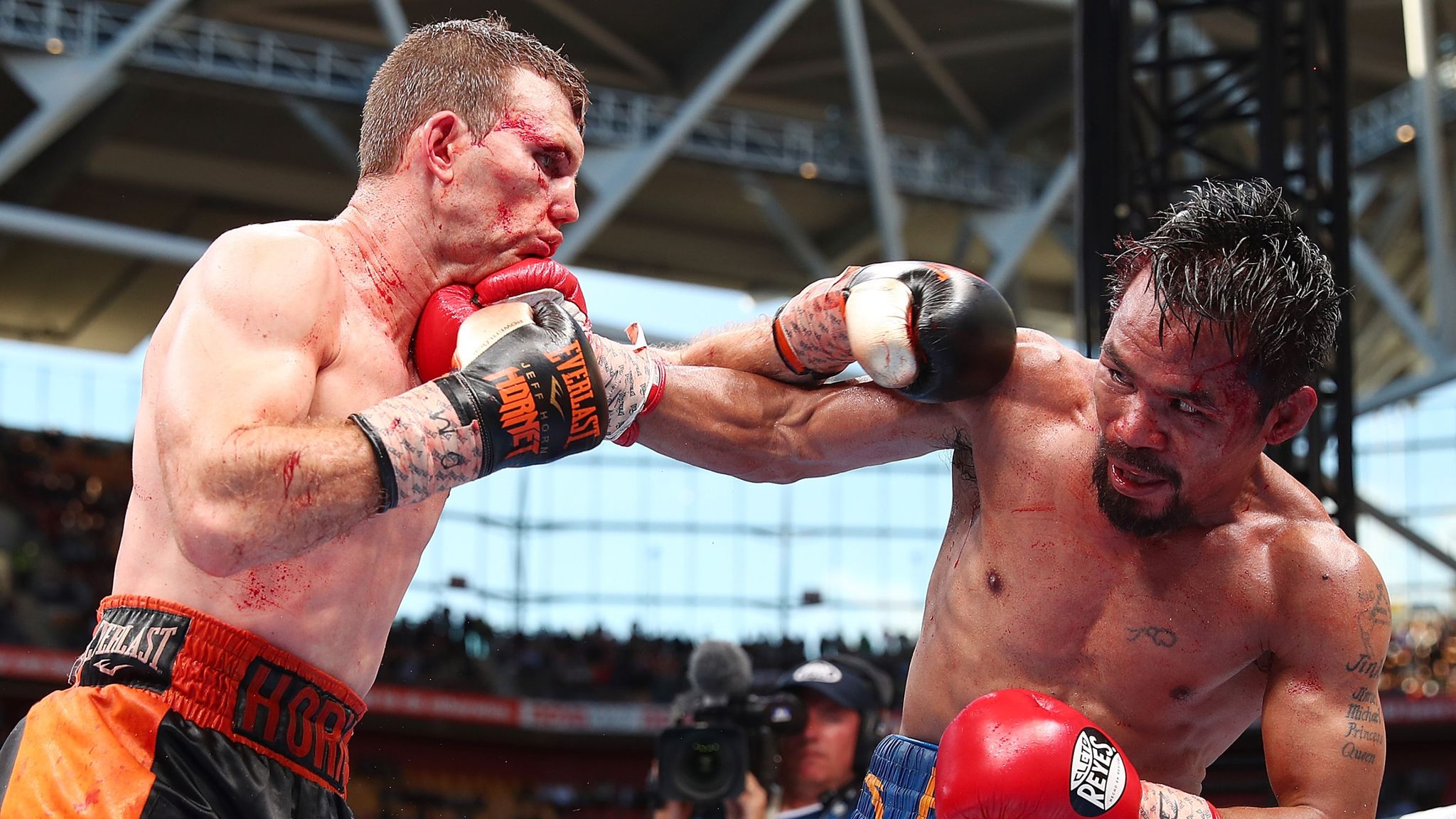 Jeff Horn stuns Manny Pacquiao to claim the WBO welterweight crown | Boxing  News | Sky Sports
