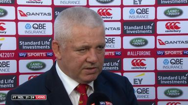 Gatland proud of performance