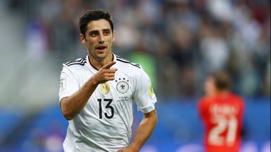Image of World Cup heartache for Germany forward Lars Stindl 