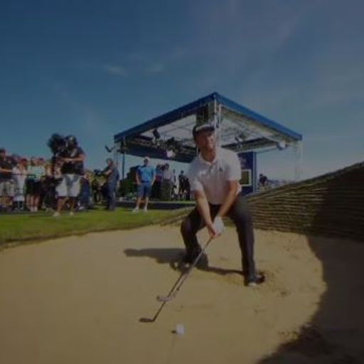 WATCH: Rahm's bunker flop!