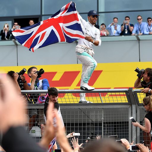 When's the British GP on Sky Sports?
