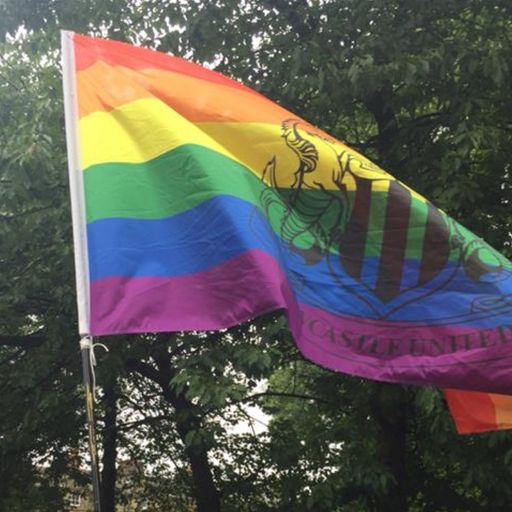 'Toon rainbow flag shows we're United'