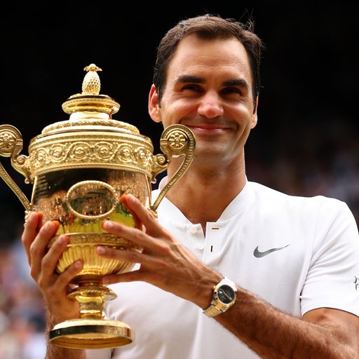 Federer's 'magical' Wimbledon