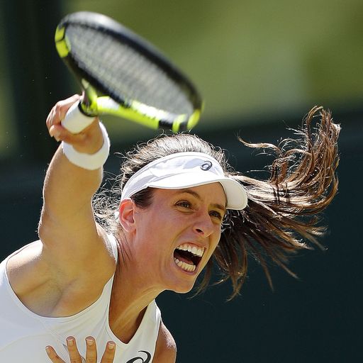 Konta edges Vekic in marathon