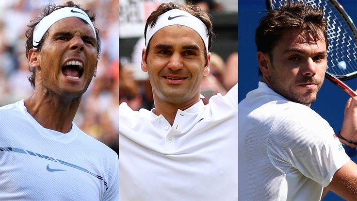 Nadal, Federer and Wawrinka