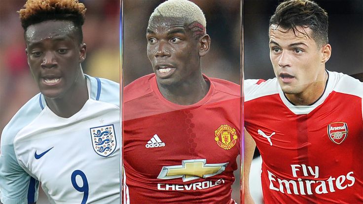 Abraham, Pogba and Xhaka
