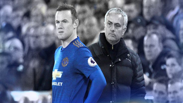 Wayne Rooney looks set to leave Jose Mourinho's Manchester United for the blue of Everton