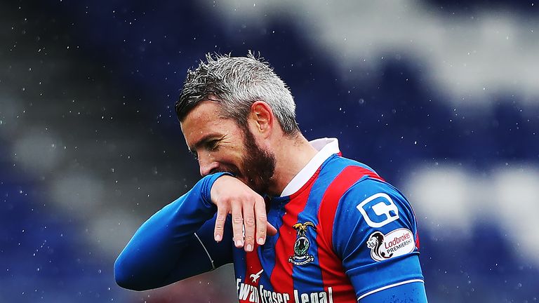 Kevin McNaughton during his final season with Inverness